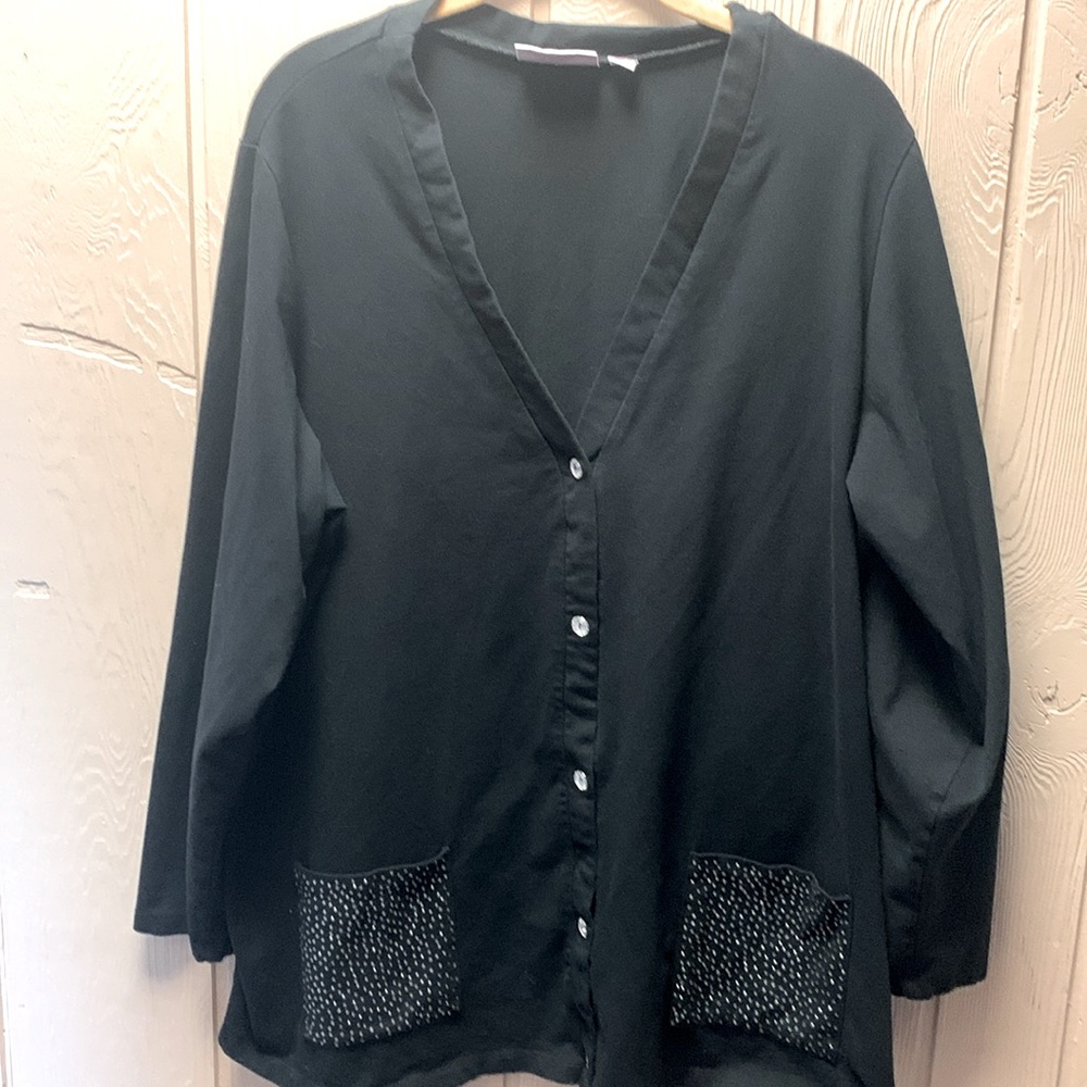 Quacker Factory lightweight jacket/cardigan size 2 X